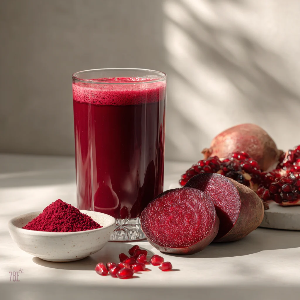 Beetroot–Pomegranate Smoothie
